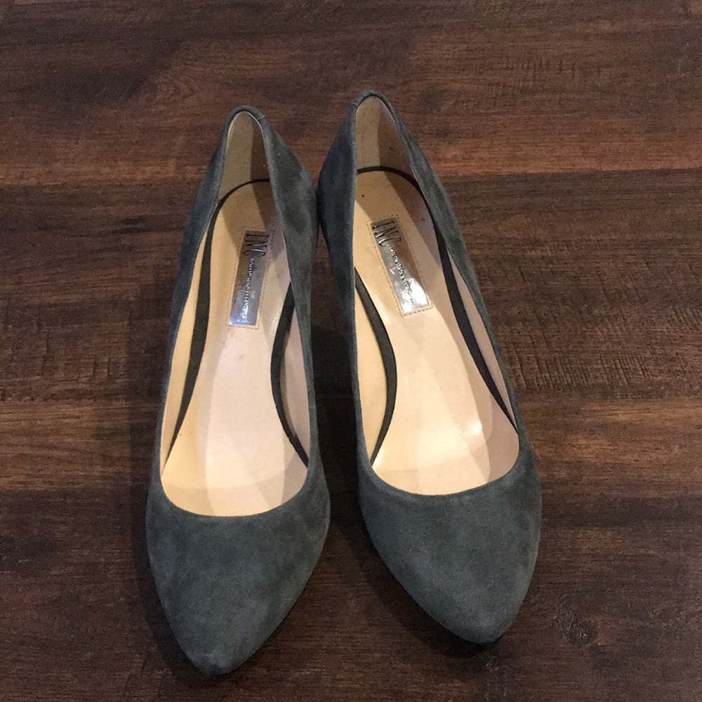 I.N.C suede heel